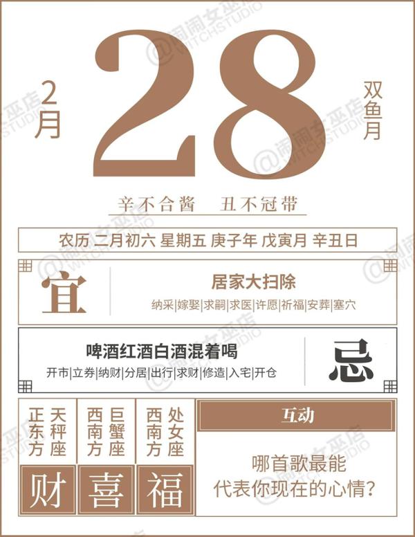 星历0228:白羊会受到打击 狮子未雨绸缪