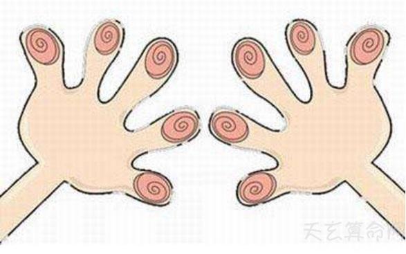 手指螺纹个数的说法 从手指螺纹个数看性格命运