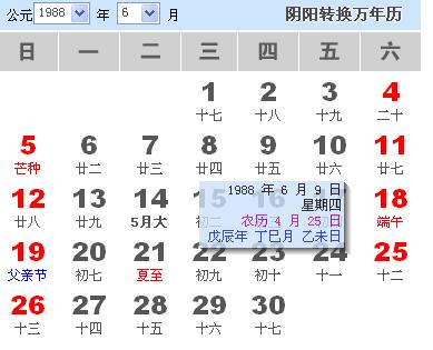 双子座是月份中的日期到月份中的日期