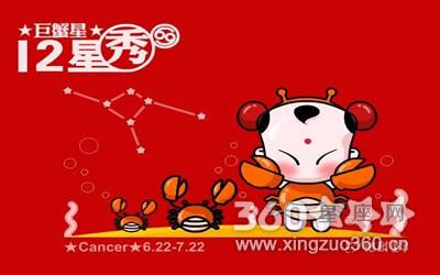 Cancer Today's Horoscope 2012年4月25日
