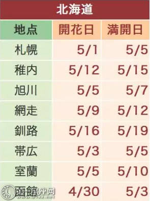 2018日本樱花预测宣布樱花开放8时宣布