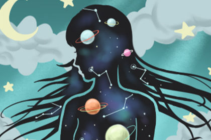 太阳天秤座与月亮水盆站