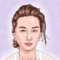 面对薄男人的脸部工作能力