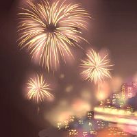 在新年前夜之后最好的祝福可以在晚餐后祝福。