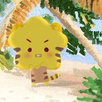 2022年,他是一只老虎。