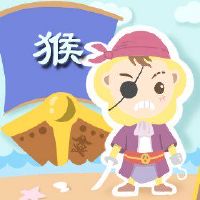 80岁,猴子,猴子,2022年,是好的,诞生年份的黄道带猴。