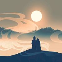 给爱人写一句话