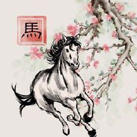 1954年,他出生在2023岁的马中,以及兔子的一年。