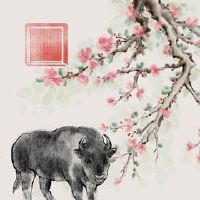 这是一个2023牛,谁拥有一个吉祥和一个激烈的明星“五个幽灵”