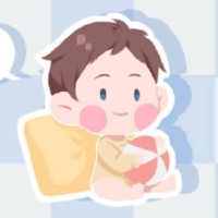 这个男孩在新的一年中命运很好。