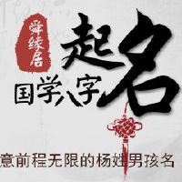 寓意前程无限的杨姓男孩名