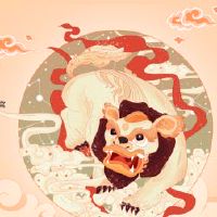 在农历新年2022年有狮子的屋顶吗?