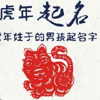 虎年姓于的男孩起名字