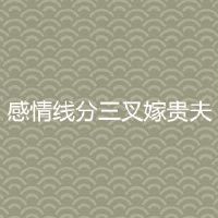 感情线分三叉嫁贵夫是啥观点