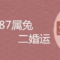 87属兔二次婚姻在多少岁