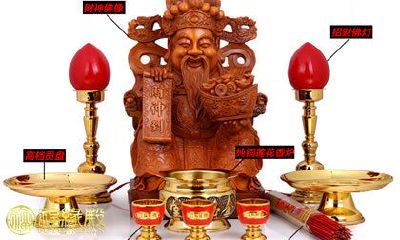 在供奉财神这一神秘仪式中,摆放文财神爷的位置有哪些需要注意的讲究?