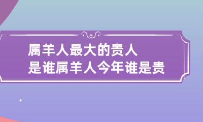 谁是能给属羊人带来最大帮助的贵人? 今年,属羊人在哪位人士身上会得到最多支持?