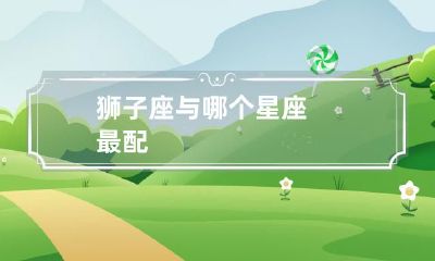 狮子座最适合与哪个星座结合为佳?