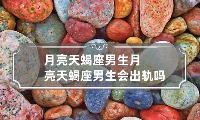 探讨月亮天蝎座男生是否具有出轨倾向的话题:月亮天蝎座男生的忠诚度是什么样的,是否容易出轨?