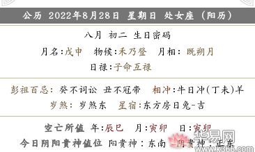 2022年八月初二日宜开业开张吗?是开业吉日不