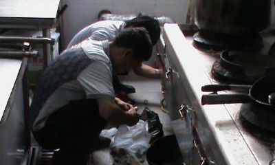 梦见父母家修厨房