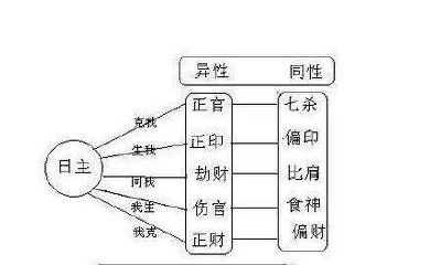 八字命理学基础知识的“十神”详解