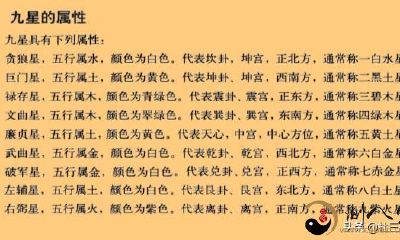 【说玄空】之紫白飞星