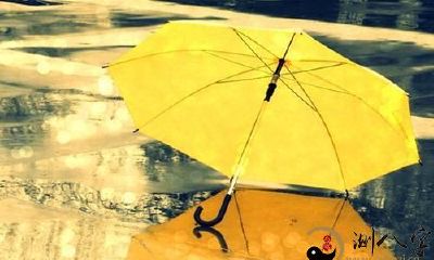 梦见雨伞沒有伞布