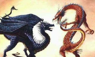 梦见黑龙和金龙打起来了