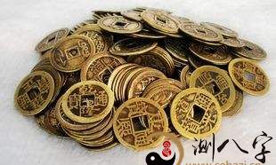 梦到金古铜钱放入口中