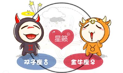 双子座和金牛座星座的配对指数