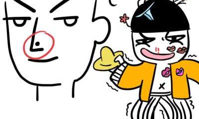 女人面部痣相图解「漫画版」