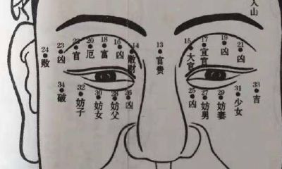 麻衣神相女人面部痣,麻衣神相男人面部痣