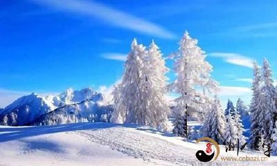 梦到外边下很大的雪