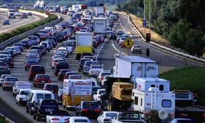 梦到前边拥堵了