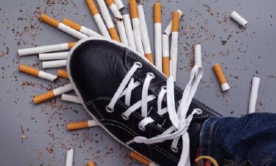 梦见香烟掉地上