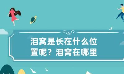 泪窝是长在什么位置呢? 泪窝在哪里