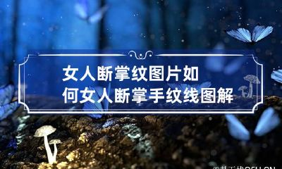 女人断掌纹图片如何 女人断掌手纹线图解大全