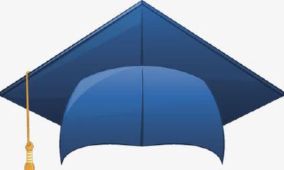 梦到戴着浅蓝色的遮阳帽