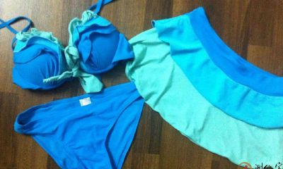 梦见蓝色的泳衣