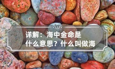 详解:海中金命是什么意思? 什么叫做海中金命