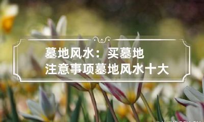 墓地风水:买墓地注意事项 墓地风水十大忌详细说明