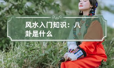 风水入门知识:八卦是什么