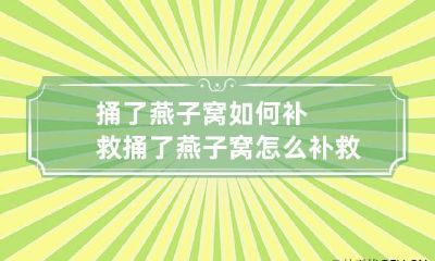 捅了燕子窝如何补救 捅了燕子窝怎么补救 什么情况下燕子会弃窝