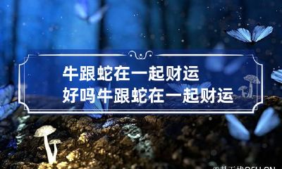 牛跟蛇在一起财运好吗 牛跟蛇在一起财运好吗女生