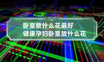 卧室放什么花最好健康 孕妇卧室放什么花最好健康