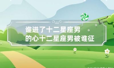 谁进了十二星座男的心 十二星座男被谁征服