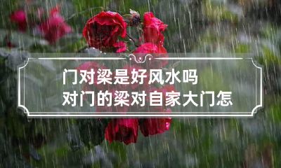 门对梁是好风水吗 对门的梁对自家大门怎么办