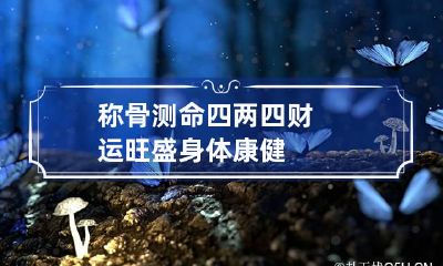 称骨测命四两四 财运旺盛身体康健