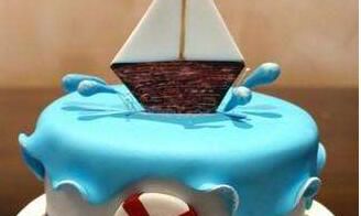 适合水瓶座的蛋糕,专属水瓶座的生日蛋糕